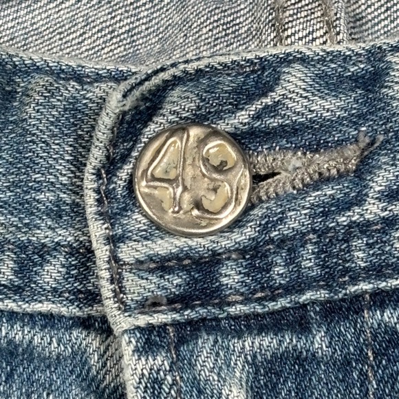 AG Adriano Goldschmied Jeans Mens 33R Light Blue The Matchbox Slim Straight 18Y - Picture 7 of 16